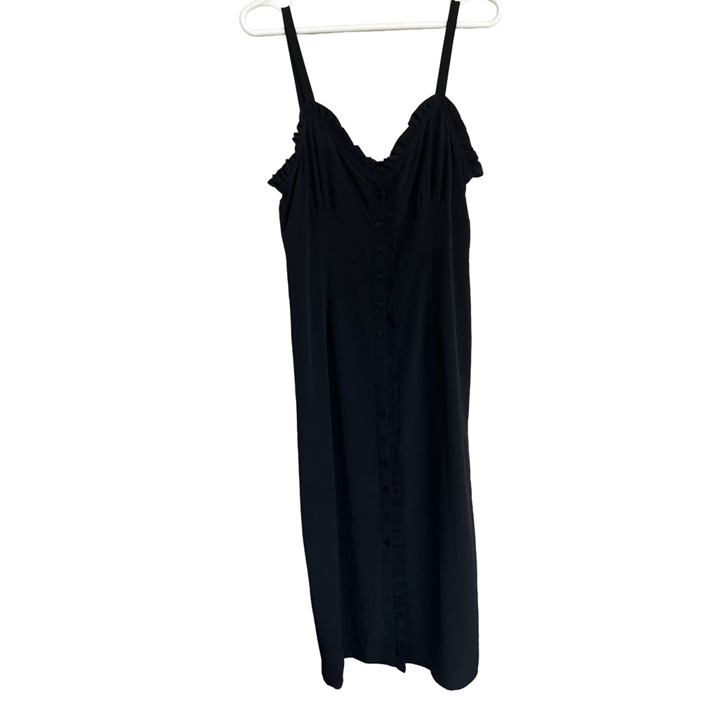 Topshop Black Maxi Dress